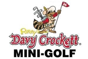 Ripley's Davy Crockett Mini Golf logo