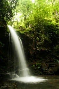 waterfall in the Smoky Mountains