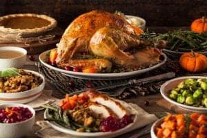 Tasty Thanksgiving feast