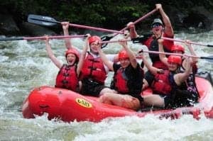 white water rafting in pigeon river