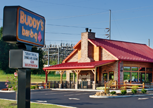 Buddy’s Bar-B-Q restaurant building