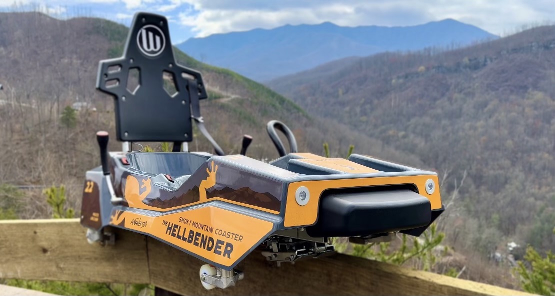 Hellbent on Anakeesta s Hellbender Mountain Coaster Smoky