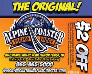 Smoky Mountain Alpine Coaster coupon