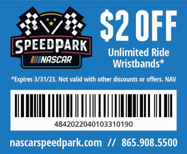 Nascar Speedpark coupon